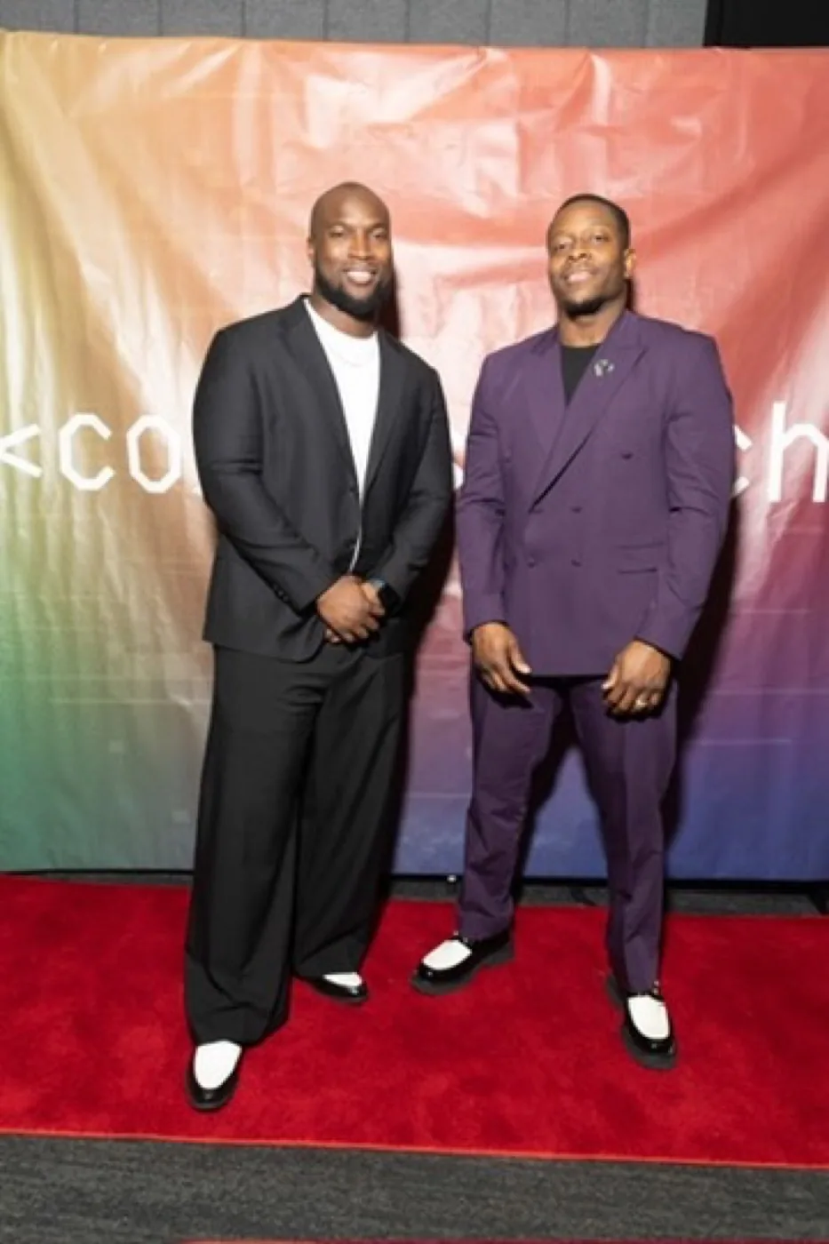 On the red carpet at a Code Switch screening